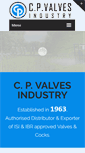 Mobile Screenshot of cpvalves.com